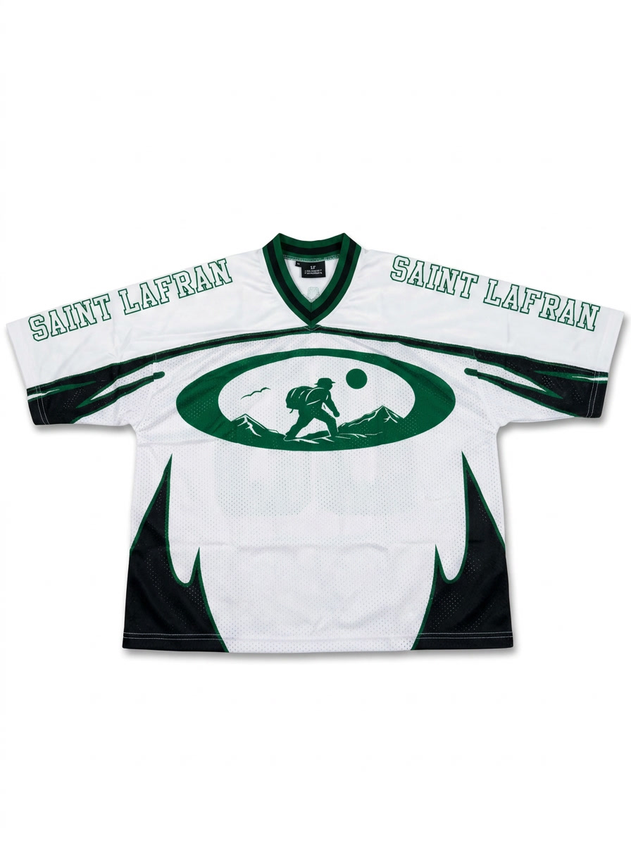 SL Green Mesh Jersey