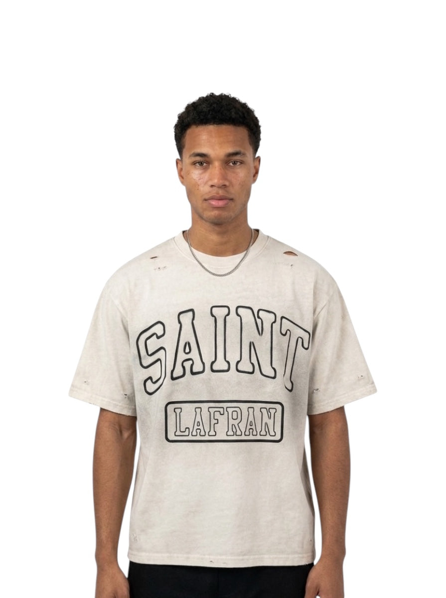 White Saint Lafran Tee